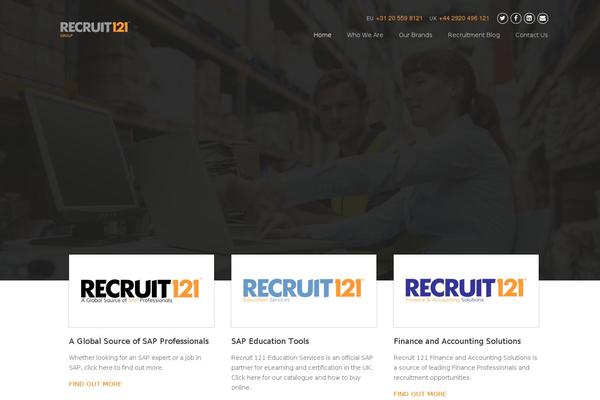 Site using Really Simple Twitter Feed Widget plugin