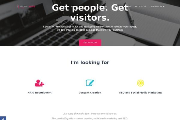 Site using Kiwi-social-share plugin