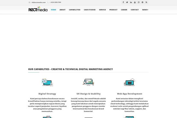 Sarraty theme site design template sample