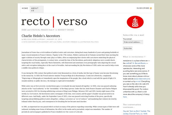 Thesis 1.6 theme site design template sample