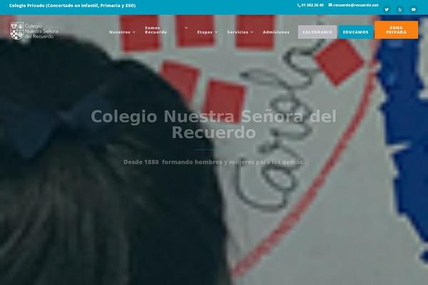 recuerdo.net site used Sj-college-theme