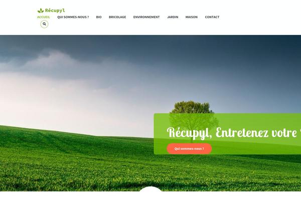 Pearl-child theme site design template sample