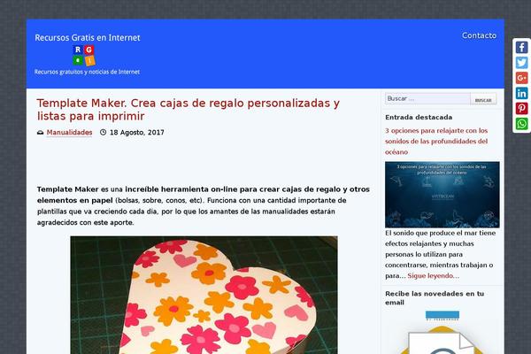recursosgratiseninternet.com site used Yourself-developer