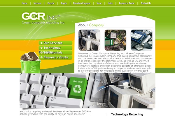 Starkers theme site design template sample