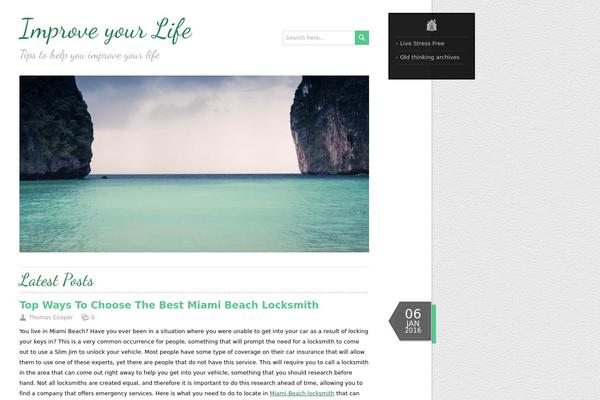 LeatherDiary theme site design template sample