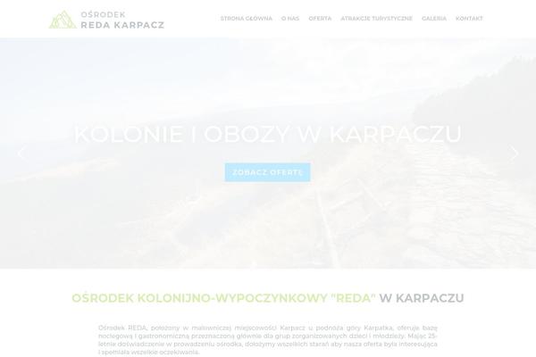 Modular theme site design template sample