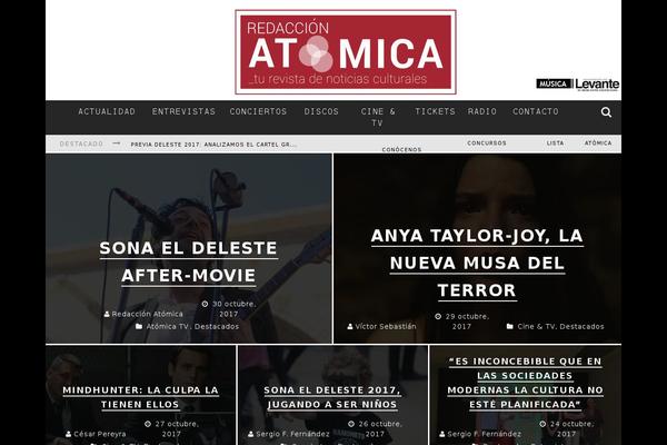 redaccionatomica.com site used Redatomica-child