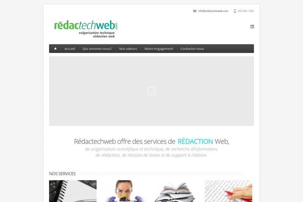 Aqua theme site design template sample