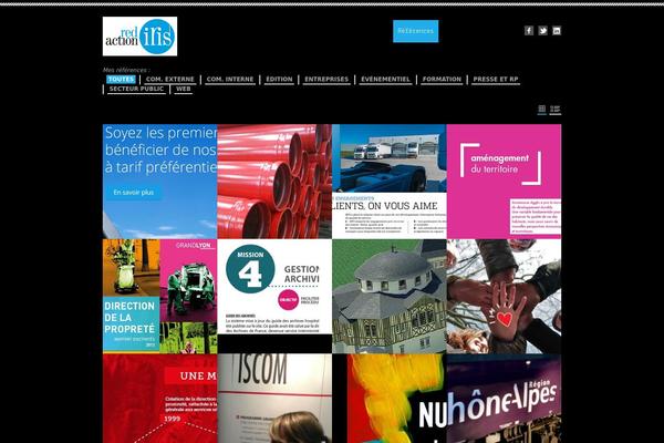 Pluto theme site design template sample