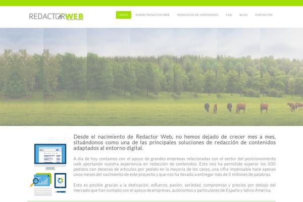 redactorweb.es site used OrganicFood