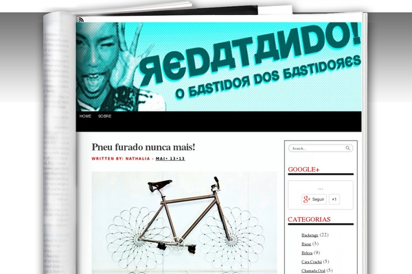 Fresh Ink Magazine theme site design template sample