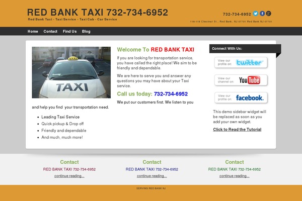 Smallbiz theme site design template sample