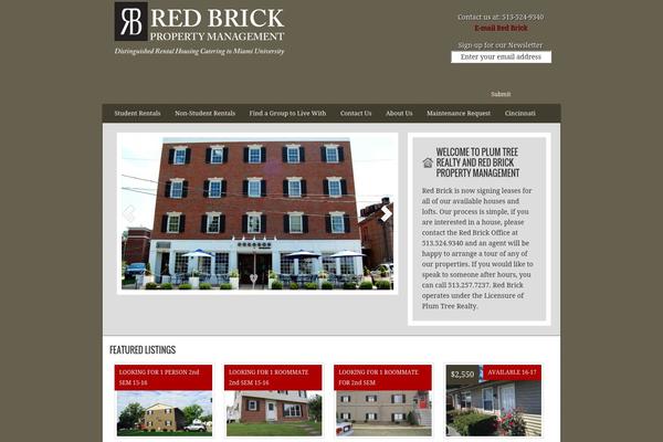 AgentPress theme site design template sample