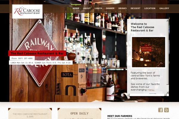 Foodlovers theme site design template sample