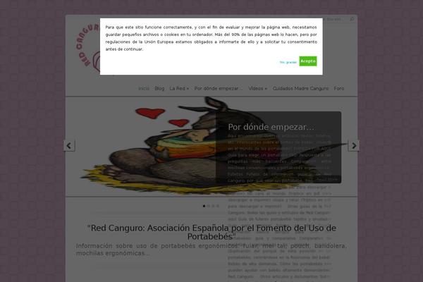 Site using Cookie-warning plugin