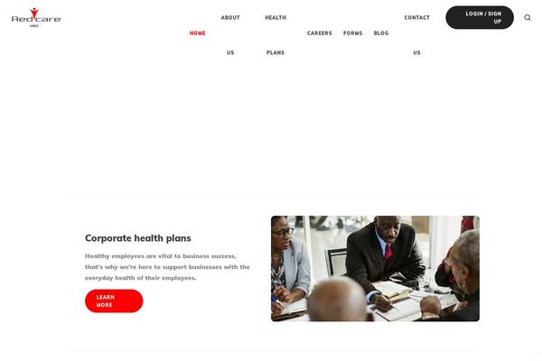 Uplift theme site design template sample