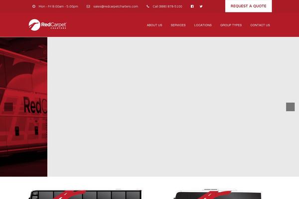Transport theme site design template sample