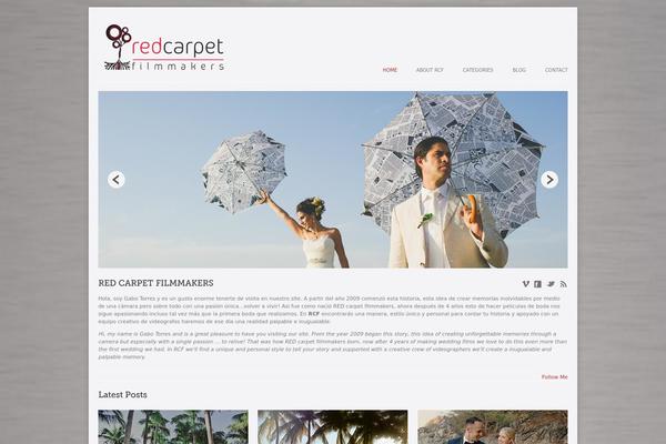 Rue theme site design template sample