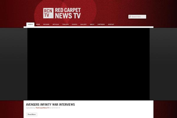 Organic Magazine theme site design template sample