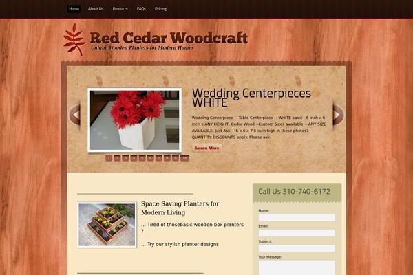 redcedarwoodcraft.com site used Spinny