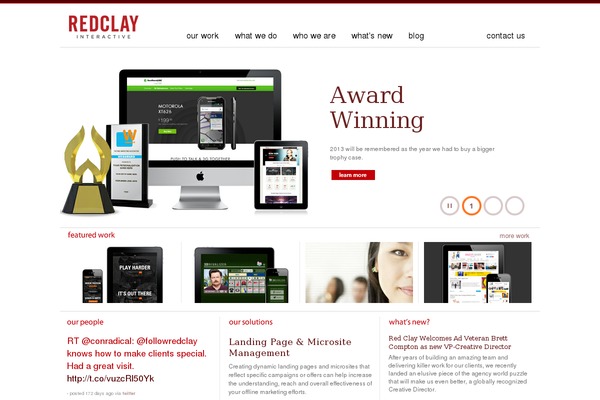 redclayinteractive.com site used Rci