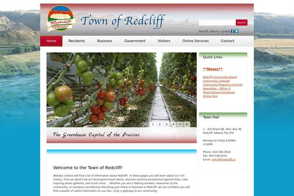 Progress theme site design template sample