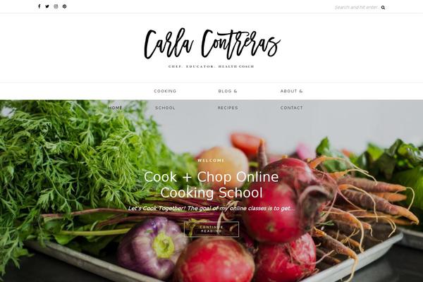 Oleander theme site design template sample