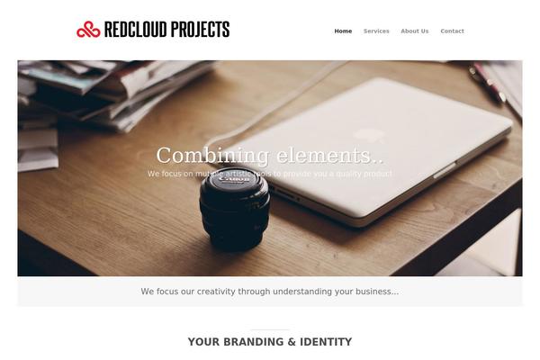 Hardy theme site design template sample