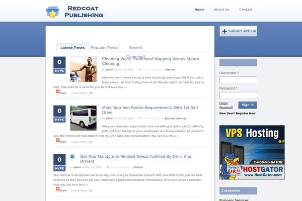 Site using Contact Form Builder plugin