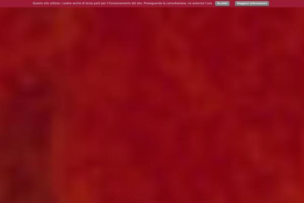 Red theme site design template sample