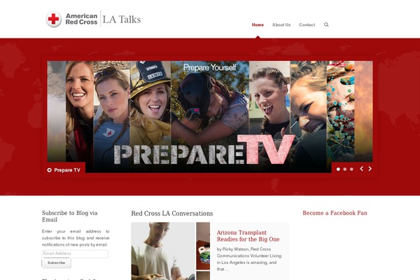 redcrosslatalks.org site used Aid