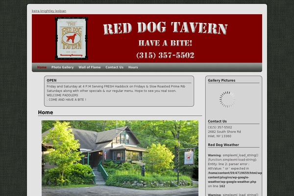 2010 Weaver theme site design template sample