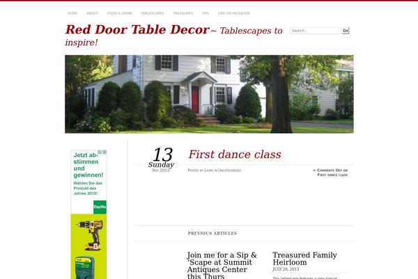 Chateau Theme theme site design template sample