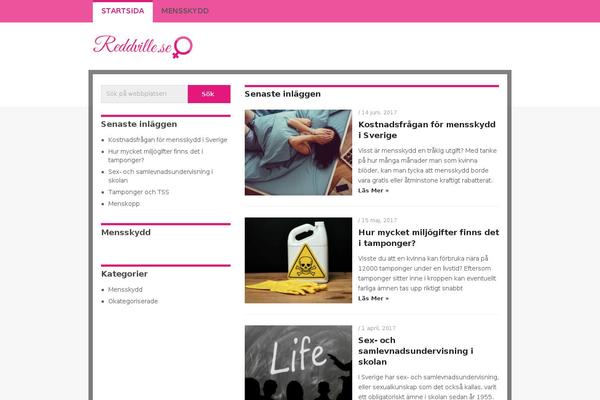 Hotnews theme site design template sample