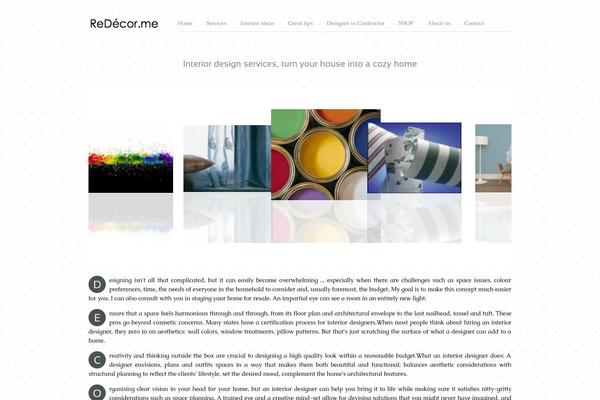 8cells theme site design template sample