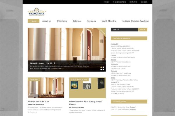Site using Sermon Manager plugin