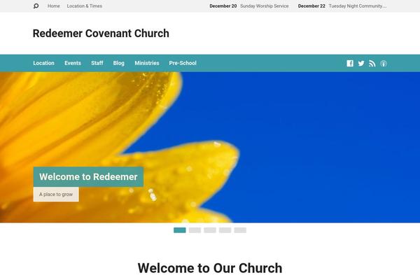 Exodus theme site design template sample