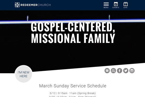 redeemerlubbock.org site used Redeemer