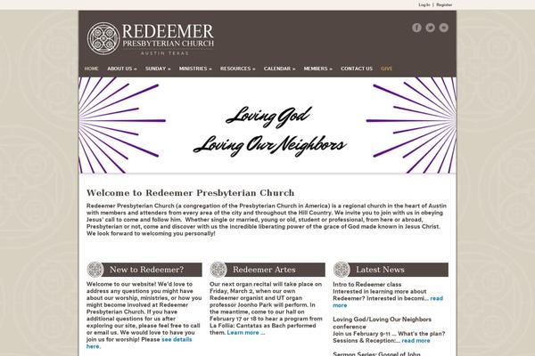 Site using Sermon Manager plugin