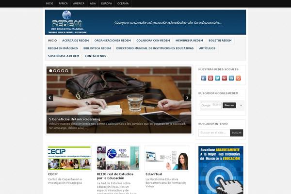 SmartMag theme site design template sample