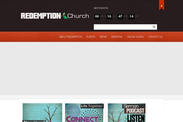 Churchope theme site design template sample