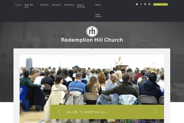 Momentum theme site design template sample