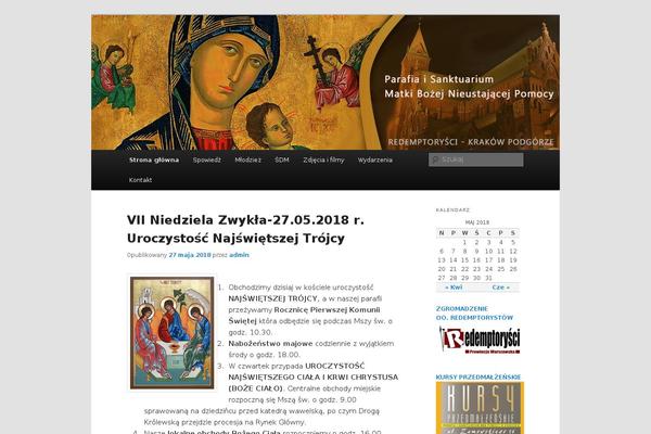 Site using WordPress Event Calendar plugin