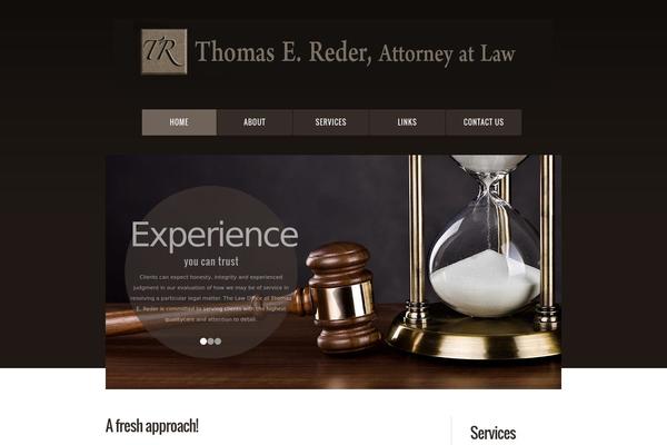 rederlaw.com site used Theme1580