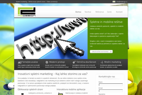 Ecobiz theme site design template sample