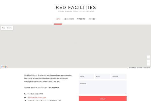 Dimple theme site design template sample