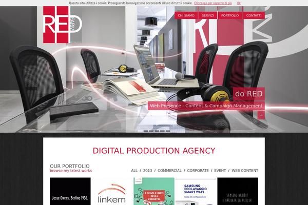 Minuscula theme site design template sample