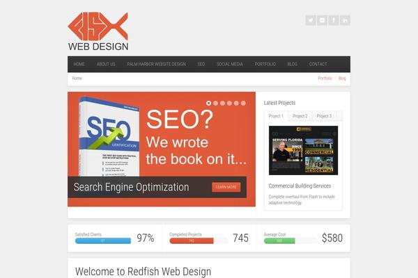 Avenue theme site design template sample