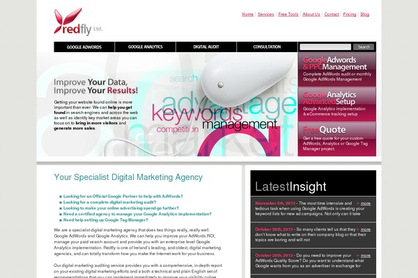 Main theme site design template sample