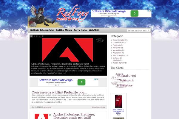 redfoxy.it site used Divi-child-redfoxy